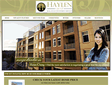 Tablet Screenshot of haylengroup.com